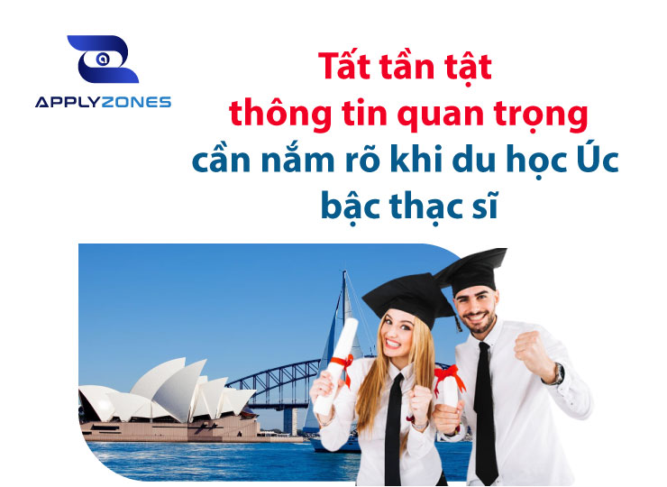 Điều kiện du học thạc sĩ Úc cần những gì? Hết bao nhiêu tiền?