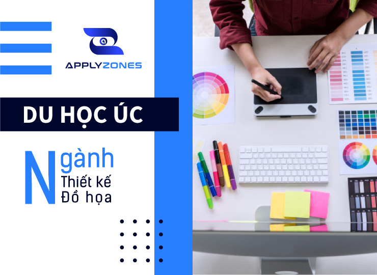 Du học Úc ngành thiết kế đồ họa: Điều kiện và chi phí du học