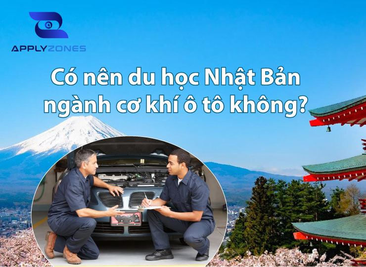 Du học Nhật Bản ngành cơ khí ô tô