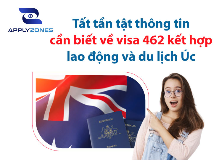 Visa 462 kết hợp lao động và du lịch Úc - Working Holiday Visa